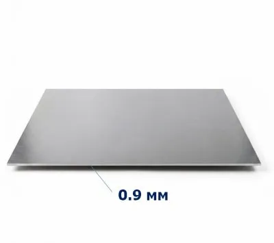 Лист холоднокатаный 0.9 мм 1250х2500 мм - фото