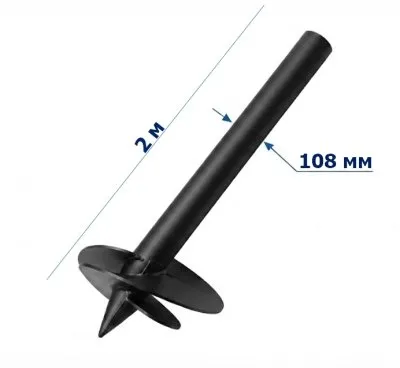 Винтовая свая 108х300х2000 мм - фото