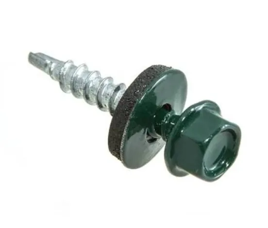 Купить Саморез кровельный 5,5х19 мм RAL 6005