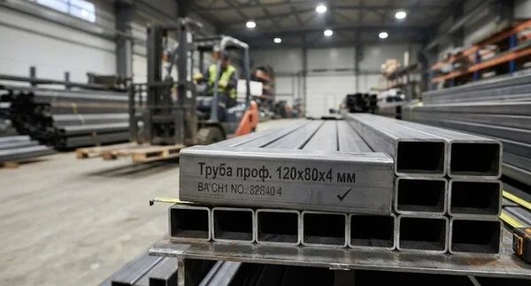 Труба прямоугольная 120х80 мм по ГОСТ